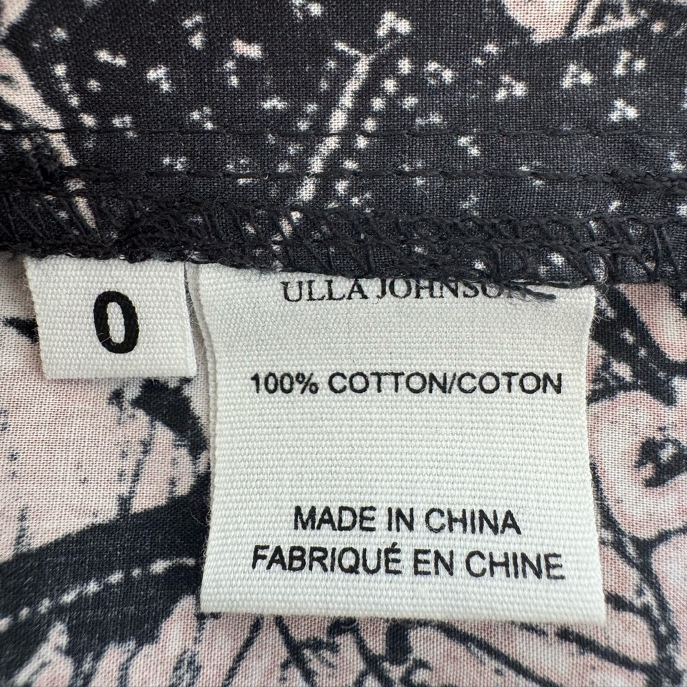 NWOT ULLA JOHNSON Midi Iliana Dress Sz 0 - Picture 10 of 11